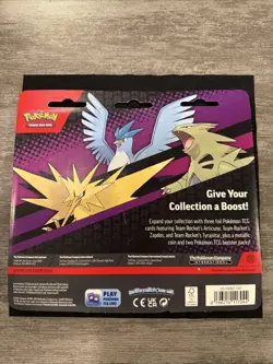 POKEMON TCG BLISTER 2 Booster Packs 3 FOIL Articuno, Zapdos, Tyranitar 1x Sealed - Image 2