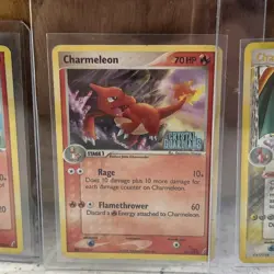 Pokemon Crystal Guardians Evolution Set Charizard 4/100, Charmeleon, Charmander - Image 3