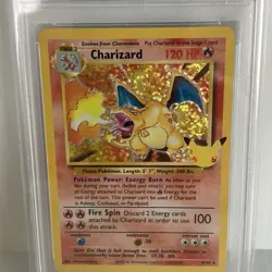 Pokemon Charizard Celebrations Classic Coll. Base Set Holo Rare #4 PSA 10! - Image 3