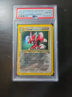 Pokemon Card - Scizor #33 WoTC Black Star Promo PSA 8 - Image 3