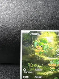 Pokemon TCG Pansage 089/086 Black Bolt Illustration Rare Holo Pack Fresh - Image 2