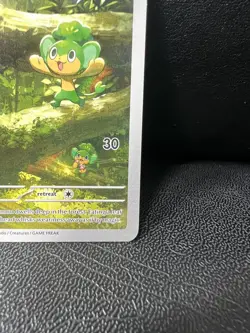 Pokemon TCG Pansage 089/086 Black Bolt Illustration Rare Holo Pack Fresh - Image 4