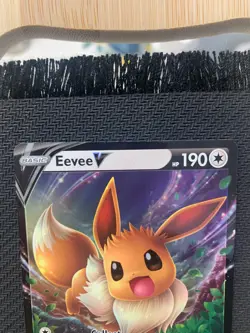 Eevee V Black Star Promo Pokemon Card SWSH065 - LP/NM - Image 2