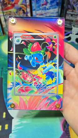 Pokemon Ivysaur IR Mega Evolution 134/132 Extended Art Custom Case - Image 2