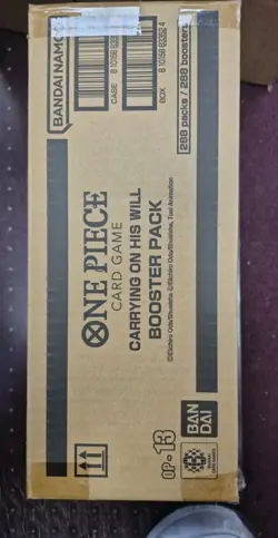 One Piece TCG English OP-13 Carrying On His Will Booster Box Case SEALED - Image 5