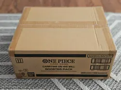 One Piece TCG OP-13 Carrying on His Will Booster Box Case (Factory Sealed) - Image 2