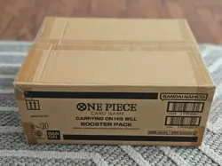 One Piece TCG OP-13 Carrying on His Will Booster Box Case (Factory Sealed) - Image 4