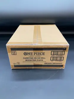 One Piece TCG English OP-13 Carrying On His Will Booster Box Case Sealed - Image 2