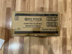 One Piece TCG Carrying On His Will OP-13 Booster Box Case (12) SEALED - English - Image 2