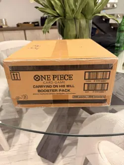 One Piece TCG: Carrying On His Will OP-13 Booster Box Case of x12 Factory Sealed - Image 1