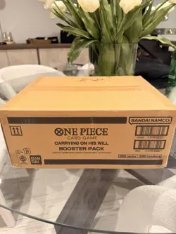 One Piece TCG: Carrying On His Will OP-13 Booster Box Case of x12 Factory Sealed - Image 2