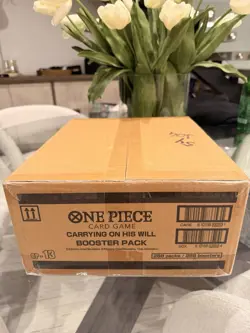 One Piece TCG: Carrying On His Will OP-13 Booster Box Case of x12 Factory Sealed - Image 3