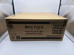 One Piece TCG Carry on His Will [OP-13] Booster Box Case English Factory Sealed! - Image 1