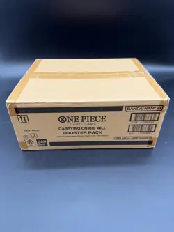 One Piece TCG OP-13 Carrying On His Will Booster Box Case SEALED - Image 2