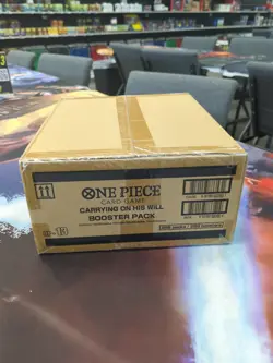 Sealed One Piece TCG Carrying on his will Booster Box Case OP13 DK0103 - Image 4