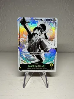 Monkey D Luffy ST29-001 Parallel Starter Deck Promo Leader One Piece Card Englis - Image 1
