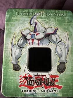 Yu-Gi-Oh Collectors Tin - ELEMENTAL HERO NEOS (Empty - No Cards) - Image 2