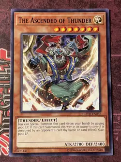 The Ascended Of Thunder - COTD-EN036 - Common - Unlimited Edition - NM - Image 1