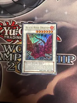 (MC) Yugioh Black Rose Dragon CSOC-EN039 Ultra Rare Unlimited Edition VLP - Image 1