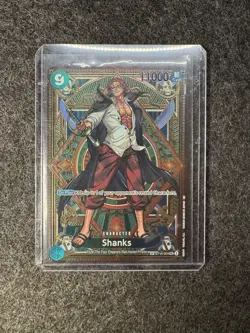 One Piece Shanks (SP) ST16-004 A Fist of Divine Speed Foil NM - Image 3