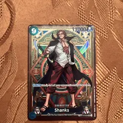 One Piece A Fist of Divine Speed Shanks ST16-004 SP Alternate SR NM - Image 1