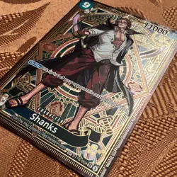 One Piece A Fist of Divine Speed Shanks ST16-004 SP Alternate SR NM - Image 2