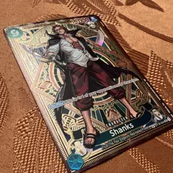 One Piece A Fist of Divine Speed Shanks ST16-004 SP Alternate SR NM - Image 3