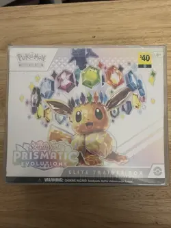 Pokemon Prismatic Evolutions ETB Elite Trainer Box Factory Sealed Dollar General - Image 1