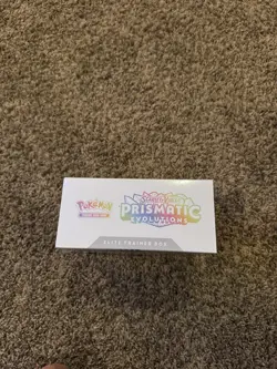 Pokemon Prismatic Evolutions ETB Elite Trainer Box Factory Sealed Dollar General - Image 5