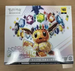 Pokemon Prismatic Evolutions ETB Elite Trainer Box Factory Sealed Dollar General - Image 1