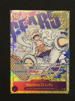 Monkey.D.Luffy (119) (Alternate Art) OP05-119 Awakening of the New Era Foil - Image 1