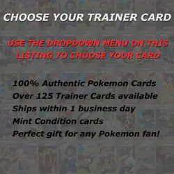 Pokemon Trainer Cards - Choose Your Card - Full Art Ultra Rare Holo Supporter - Image 3