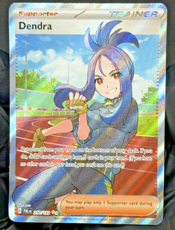 2023 Pokemon TCG #250 Dendra 250/193 Holo Full Art Trainer Paldea Evolved - Image 2