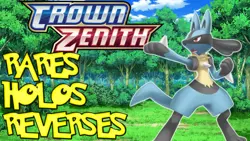 Pokemon TCG - Crown Zenith Pick Your Card | RARE / HOLO / REVERSE / V - Image 1
