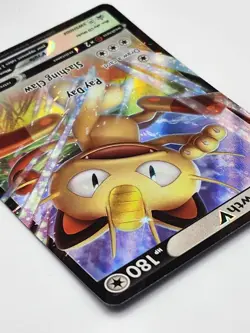 Meowth V - SWSH004 - Pokemon TCG Card - Full Art Holo - Black Star Promo - Image 4