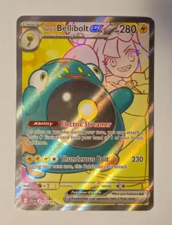Ionos Bellibolt ex 172/159 Journey Together Full Art Ultra Rare Pokemon Card NM - Image 5