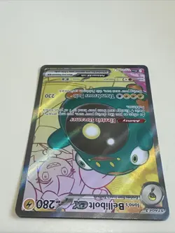 Ionos Bellibolt ex 172/159 Journey Together Full Art Ultra Rare Pokemon Card NM - Image 4