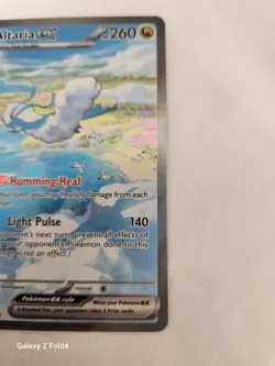 Pokemon TCG Altaria EX Card Paradox Rift 253/182 Holo Special Illustration Rare - Image 3