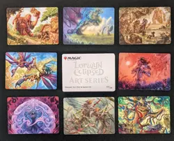 LORWYN ECLIPSED - Complete MTG Art Series 54 Cards (Non-Stamped) - NM - Image 1