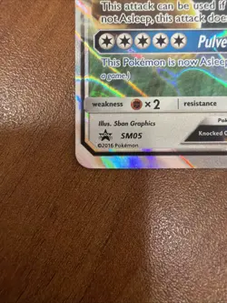 Pokemon TCG Snorlax GX SM05 SM Promos Holo Card Lightly Played LP - Image 3