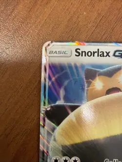 Pokemon TCG Snorlax GX SM05 SM Promos Holo Card Lightly Played LP - Image 4