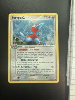 Pokemon Porygon2 EX TCG Unseen Forces Holo Card 12/115 Rare - Image 1