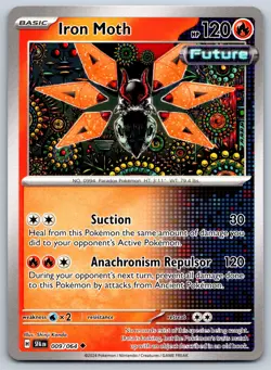 Iron Moth - Shrouded Fable SFA 009/064 Shinji Kanda Pokemon Card NM - Image 1