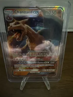 Pokemon TCG Charizard GX SM195 Detective Pikachu Promo Holo Card - Image 1