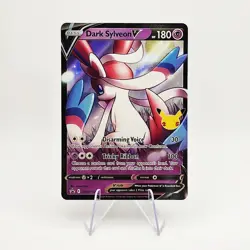 Dark Sylveon V SWSH134 SWSH: Sword & Shield Promo Cards Holo - Image 1