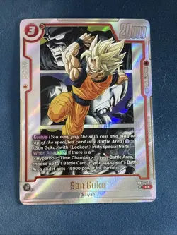 Son Goku - SB02-004 Alternate Art Manga Booster 02 Dragon Ball Card English - Image 1