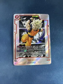 Son Goku - SB02-004 Alternate Art Manga Booster 02 Dragon Ball Card English - Image 2
