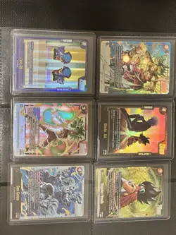 Dragon Ball Super Card Game Foil Lot: Vegeta Youth, Broly, Zen-Oh, Glorio DA - Image 4