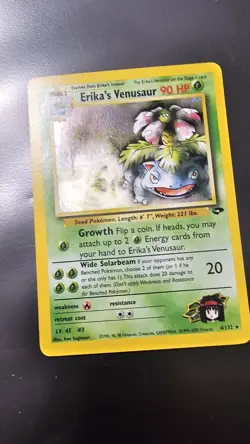 Pokemon TCG Erika's Venusaur Gym Challenge 4 - Image 1