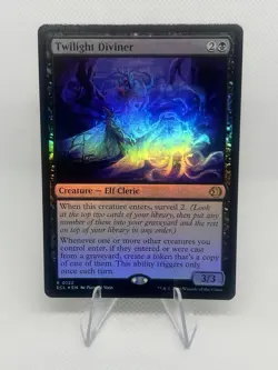 Twilight Diviner - FOIL - 0122 - Lorwyn Eclipsed ECL - MTG - NM/M - Image 1